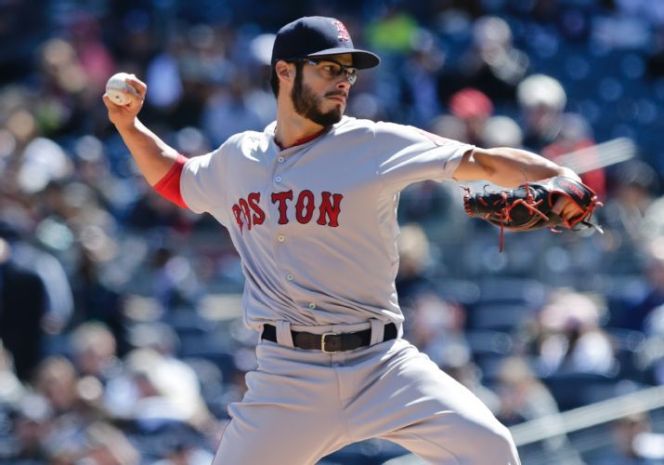 Joe Kelly delivered on Saturday for Boston, starting what he thinks can be a Cy Young-worthy season. (AP Photo/Frank Franklin II)