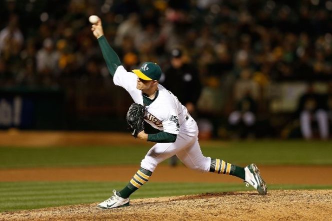 Oakland's Sonny Gray has built off last year's success to become one of the best pitchers in baseball. (Photo by Lachlan Cunningham/Getty Images)